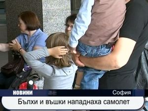 Бълхи и въшки нападнаха самолет