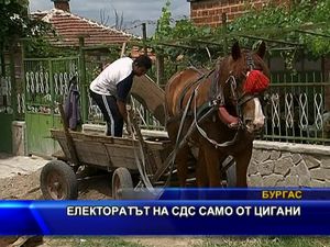 Електоратът на СДС само от цигани