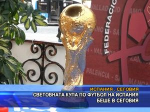
Световната купа по футбол беше в Сеговия