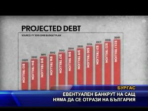 
Евентуален банкрут на САЩ няма да се отрази на България