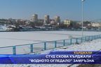 
Студ скова Кърджали - водното огледало замръзна