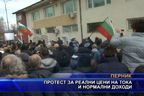 Протест за реални цени на тока и нормални доходи