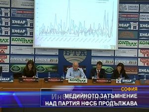 Медийното затъмнение над партия НФСБ продължава