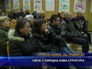 НФСБ с поредна нова структура