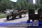  Циганските каруци продължават да нарушават закона