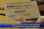 Над 120 души са се изследвали за хепатити само за два дни