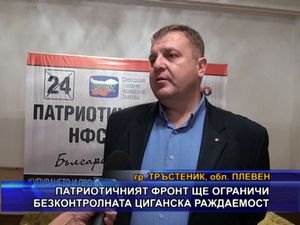 Патриотичният фронт ще ограничи безконтролната циганска раждаемост