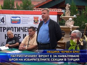 Патриотичният фронт е за намаляване броя на избирателните секции в Турция