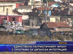 Единствено патриотичният фронт с програма за циганска интеграция