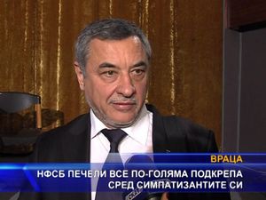 НФСБ печели все по-голяма подкрепа сред симпатизантите си