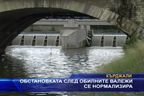  Обстановката след обилните валежи се нормализира