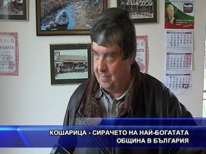 Кошарица - сирачето на най-богатата община в България