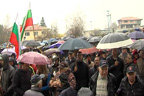 Протест на жителите на софийското село Лозен срещу нова  строителна кариера