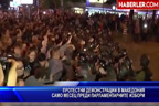 
Протестни демонстрации в Македония само месец пред парламентарните избори