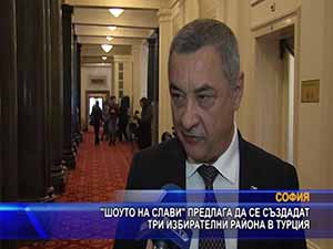 “Шоуто на Слави“ предлага да се създадат три избирателни района в Турция