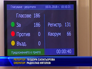 Парламентът ратифицира договора за добросъседство с Македония