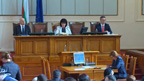 Парламентът прие Закона за мерките за извънредното положение
